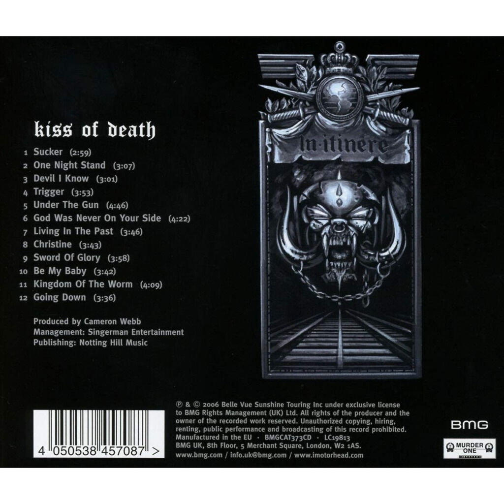 Motörhead  -  kiss of death 