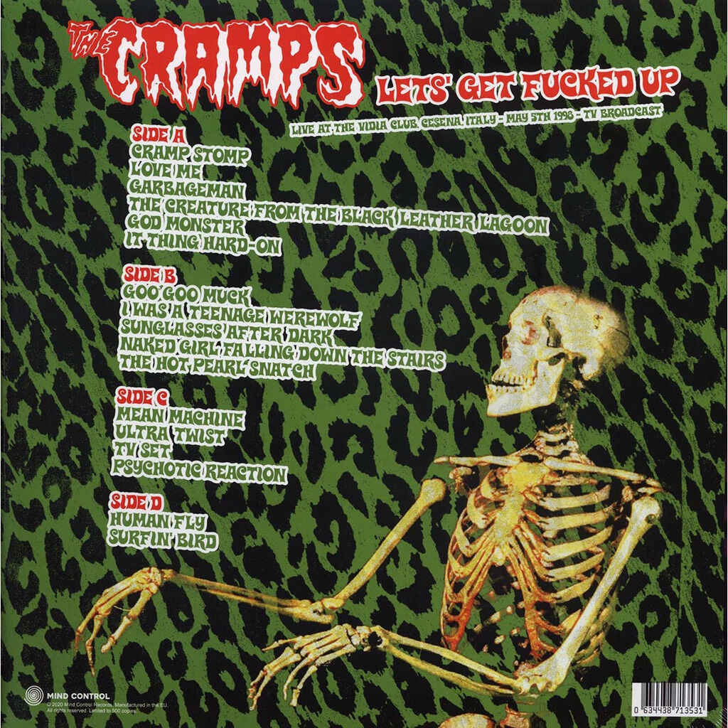  The Cramps  -  let's get fucked up 