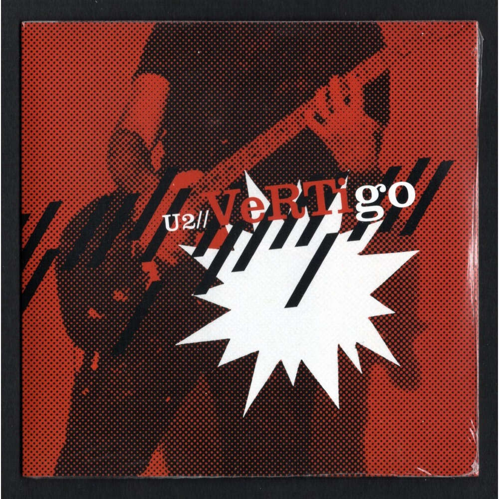 U2 / U 2 VERTIGO .. ARE YOU GONNA WAIT FOREVER ? .. .. .. .. CARDSLEEVE