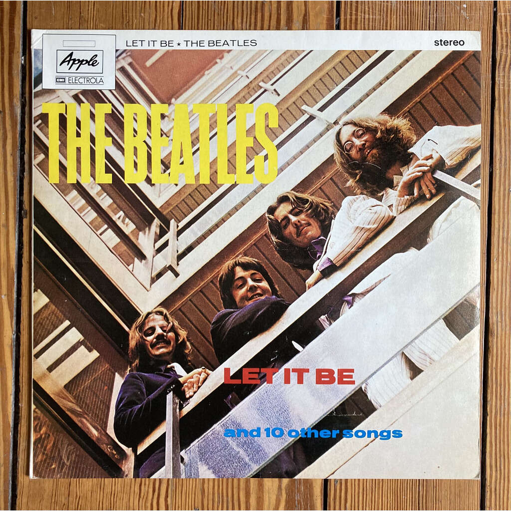 希少 THE BEATLES LET IT BE レーザーディスク ビートルズ