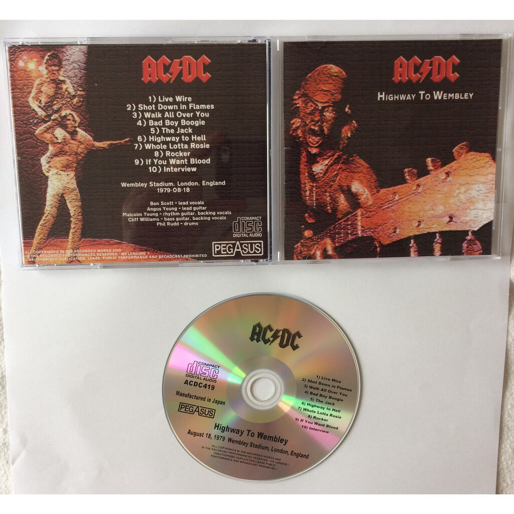 Wembley stadium 1979 by Ac/Dc, CD with galaxysounds - Ref:1571113141