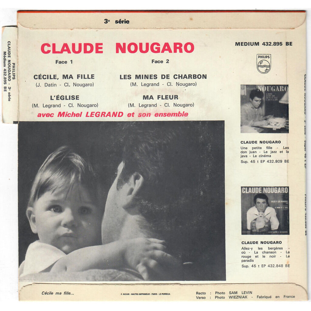  CLAUDE NOUGARO  -  les mines de charbon 