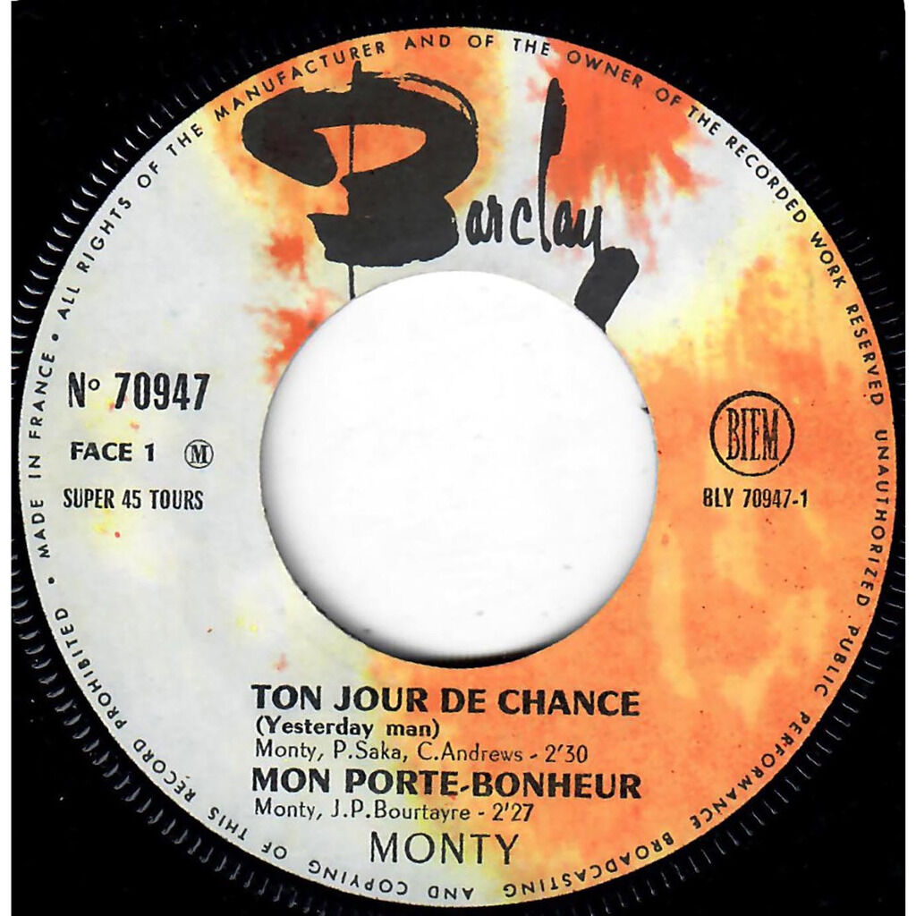  MONTY  -  j’ai traversé l’enfer 