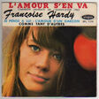 hardy françoise l'amour s'en va + 3 - 3eme pochette