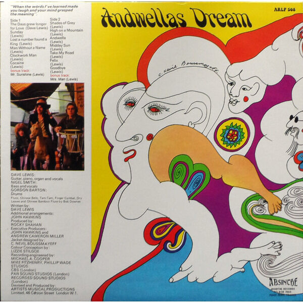 Love And Poetry By Andwellas Dream, Lp With Adrenalyn - Ref:119484001