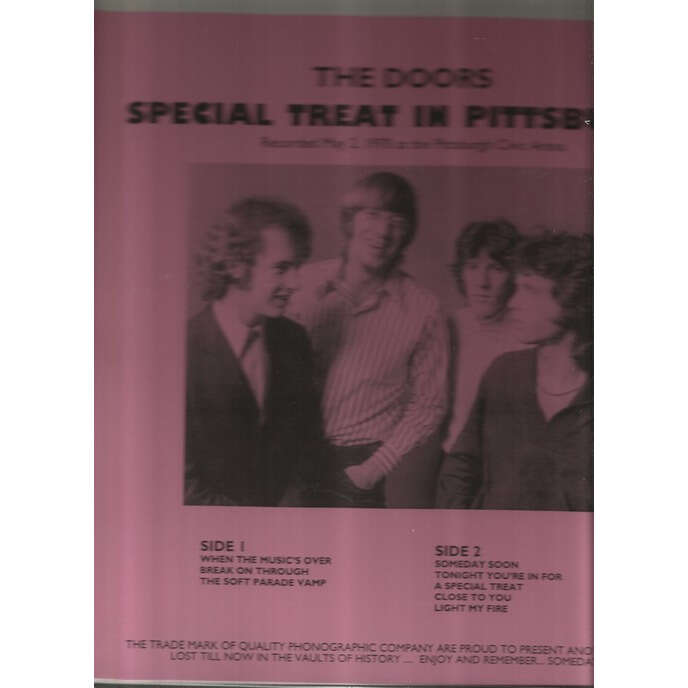  special treat in pittsburgh 1970 