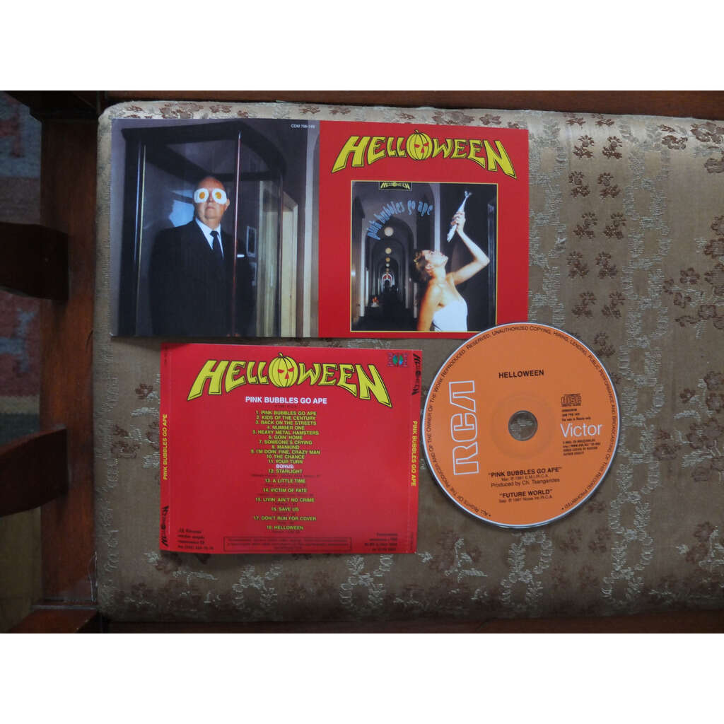 Helloween Pink Bubbles Go Ape / Bonus