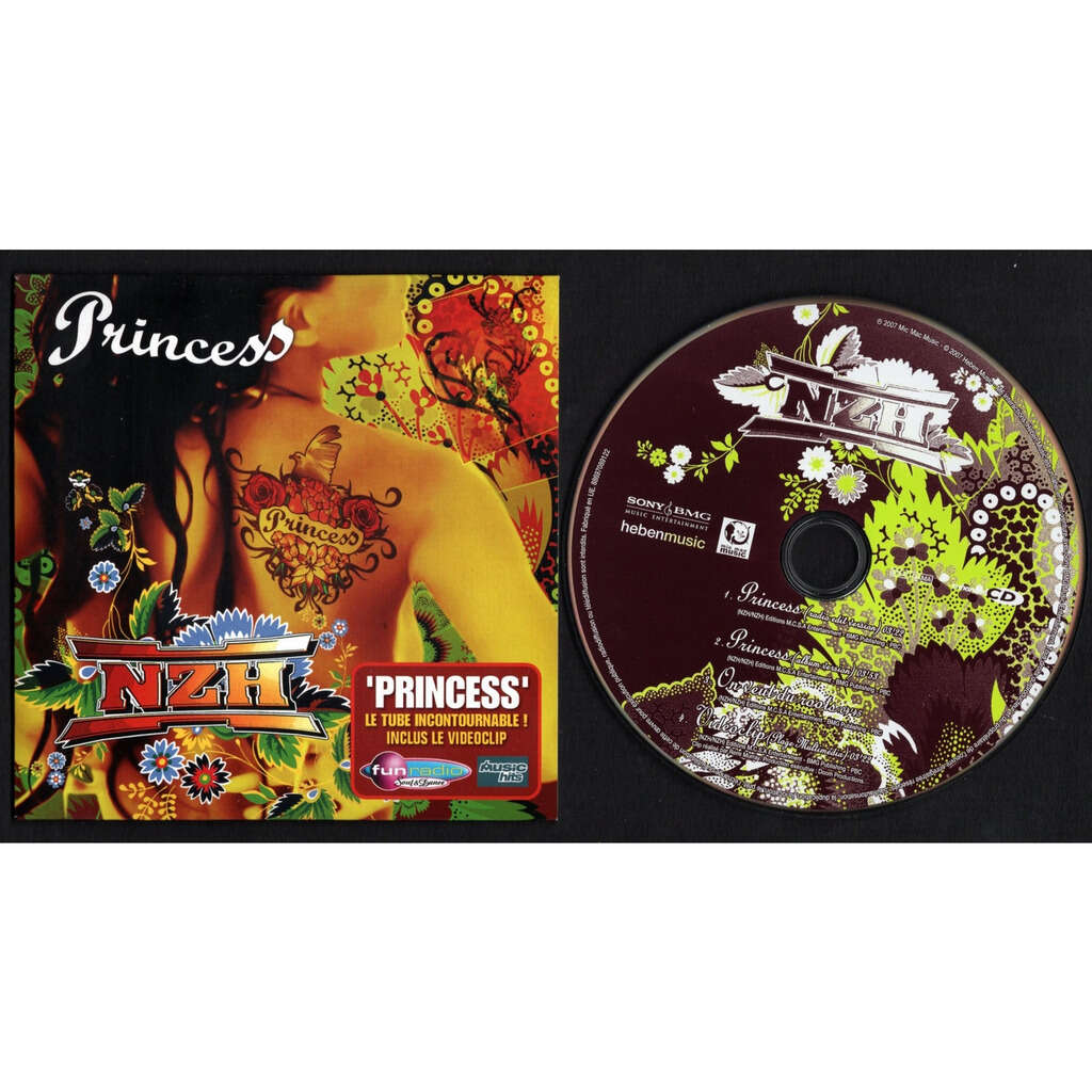 NZH PRINCESS ( RADIO EDIT VERSION ) - PRINCESS ( ALBUM VERSION ) - ON VEUT DU ROOTS .. + CLIP VIDEO .. .. .. .. .. CARDSLEEVE