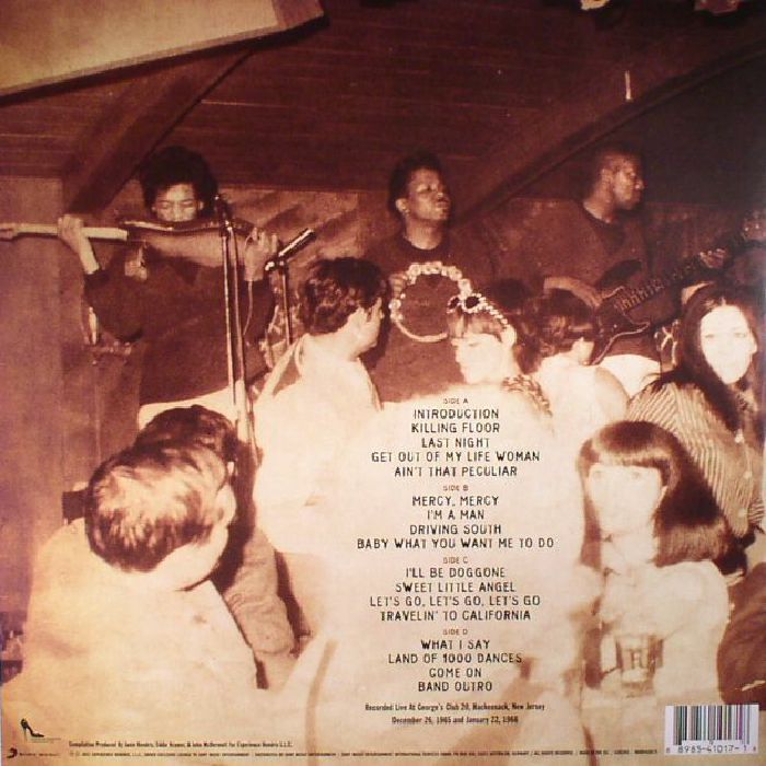  Curtis Knight Featuring Jimi Hendrix  -  live at george's club 20 
