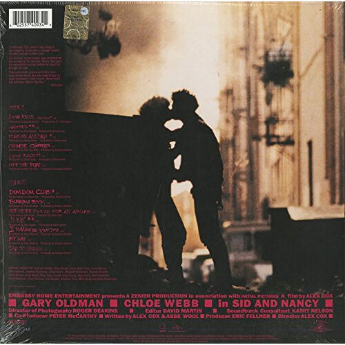  Various  -  sid and nancy: love kills (music from the motion picture soundtrack) 