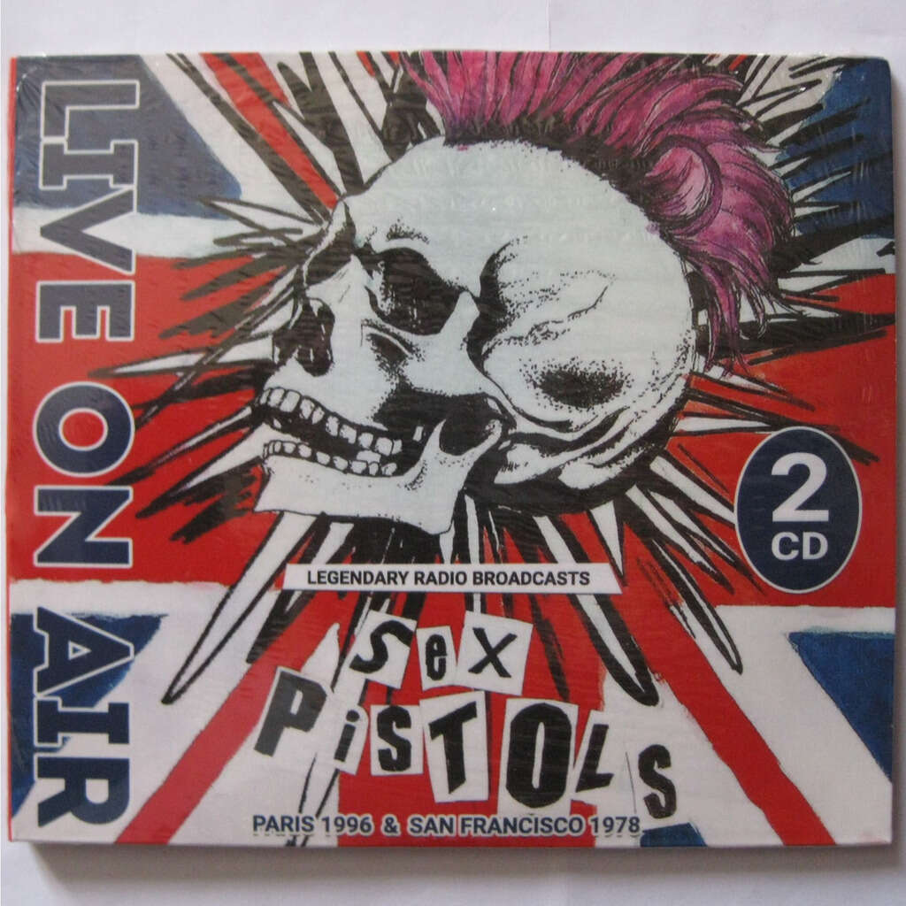 Live on air - paris 1996 & san francisco 1978 ( 2 cd digisleeve ) by Sex  Pistols, CD x 2 with CED.Records - Ref:120672249