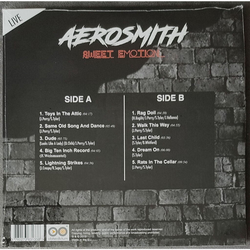  Aerosmith  -  sweet emotion 