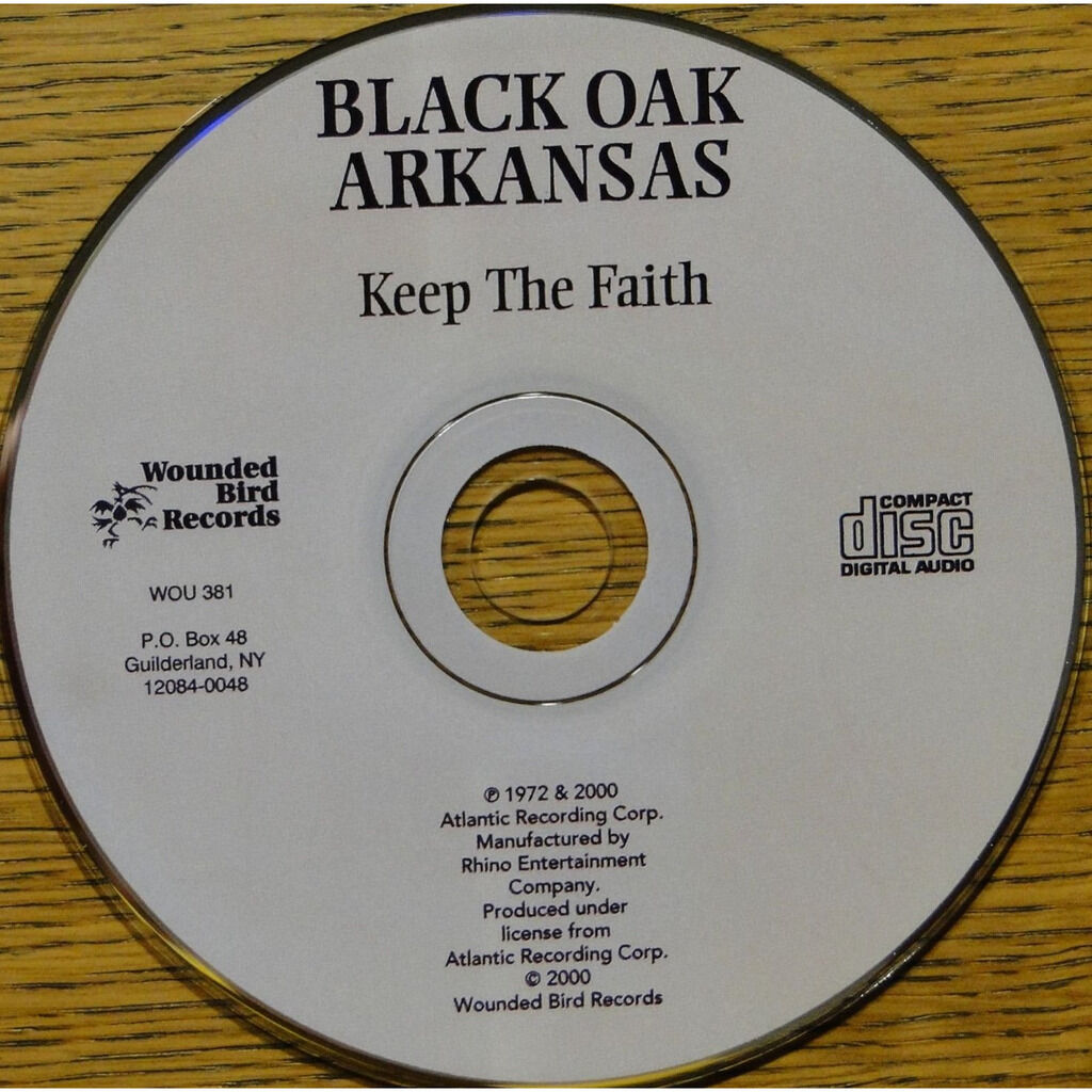 Keep the faith de Black Oak Arkansas, CD chez kamchatka Ref120730565