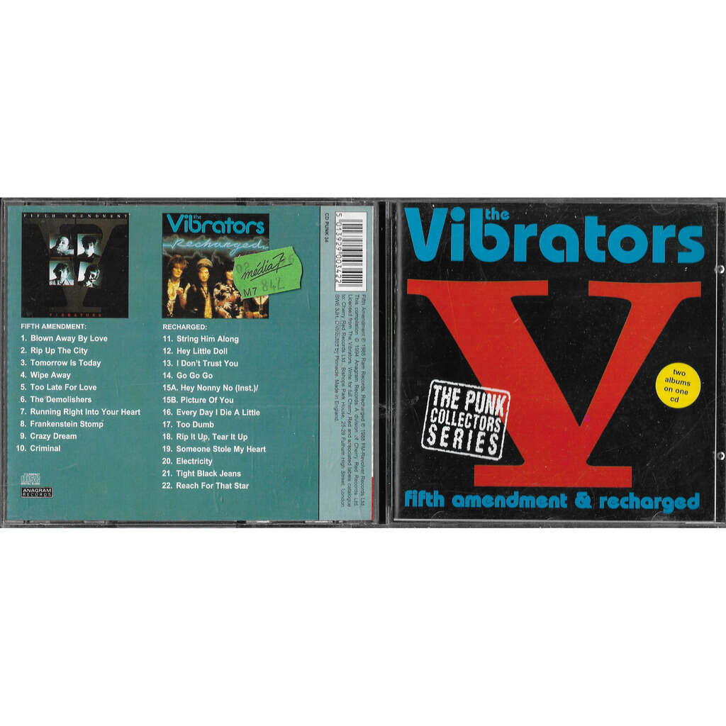The Vibrators – Fifth Amendment & Recharged