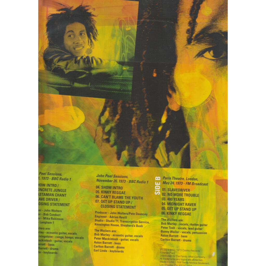  bob marley & the wailers  -  can't blame the youth 