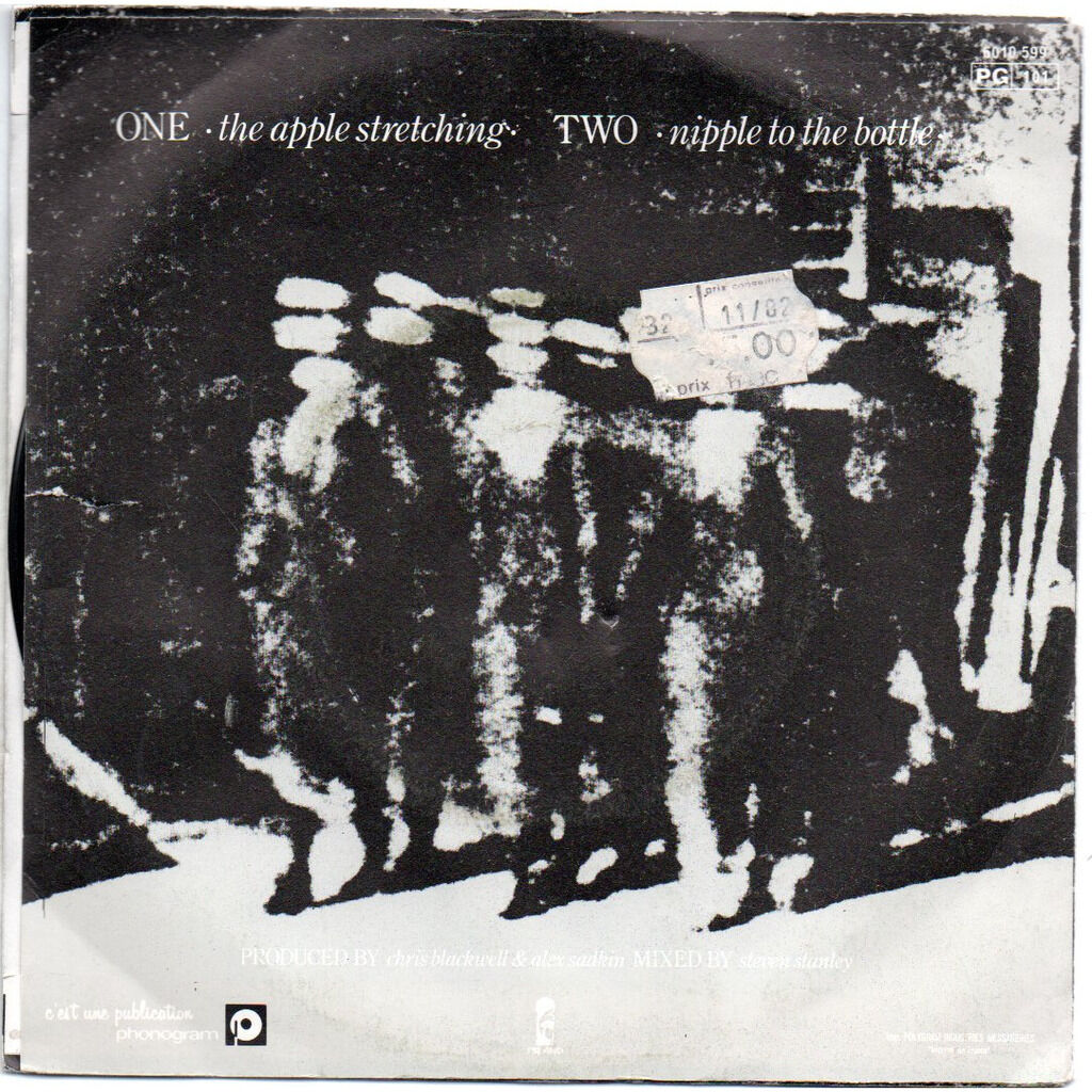 The apple stretching /. nipple to the bottle de Grace Jones, 45 RPM (SP