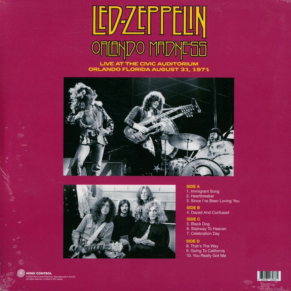 Led Zeppelin  -  orlando madness 