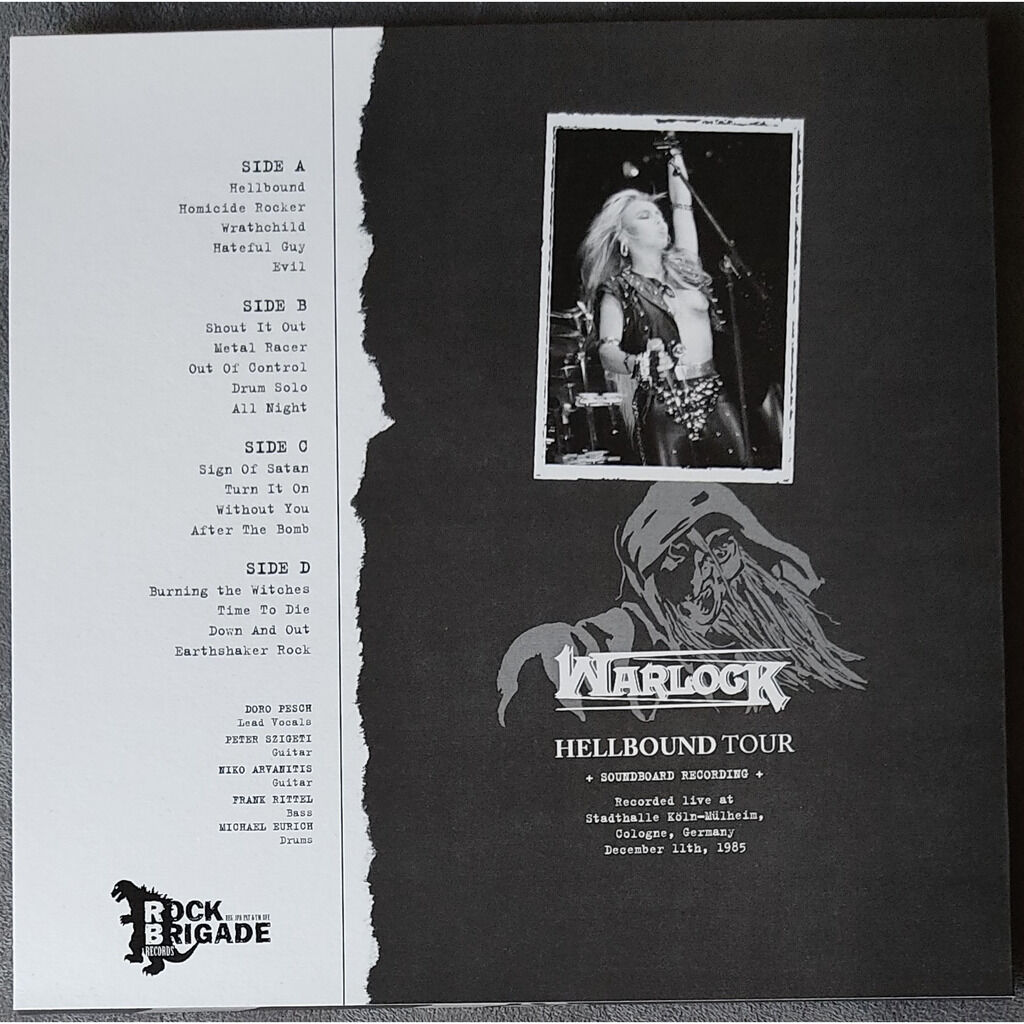  Warlock  -  hellbound tour 