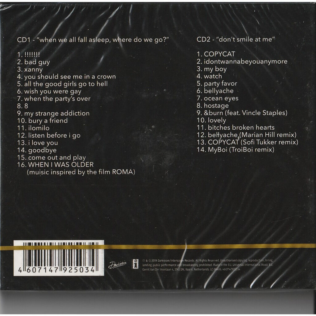  billiie eilish  -  when we all fall 