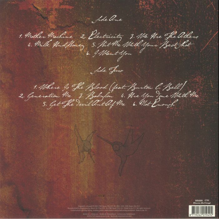  Delain  -  we are the others -ltd flaming orange vinyl 