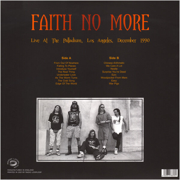  Faith No More  -  live at the palladium, los angeles, december 1990 