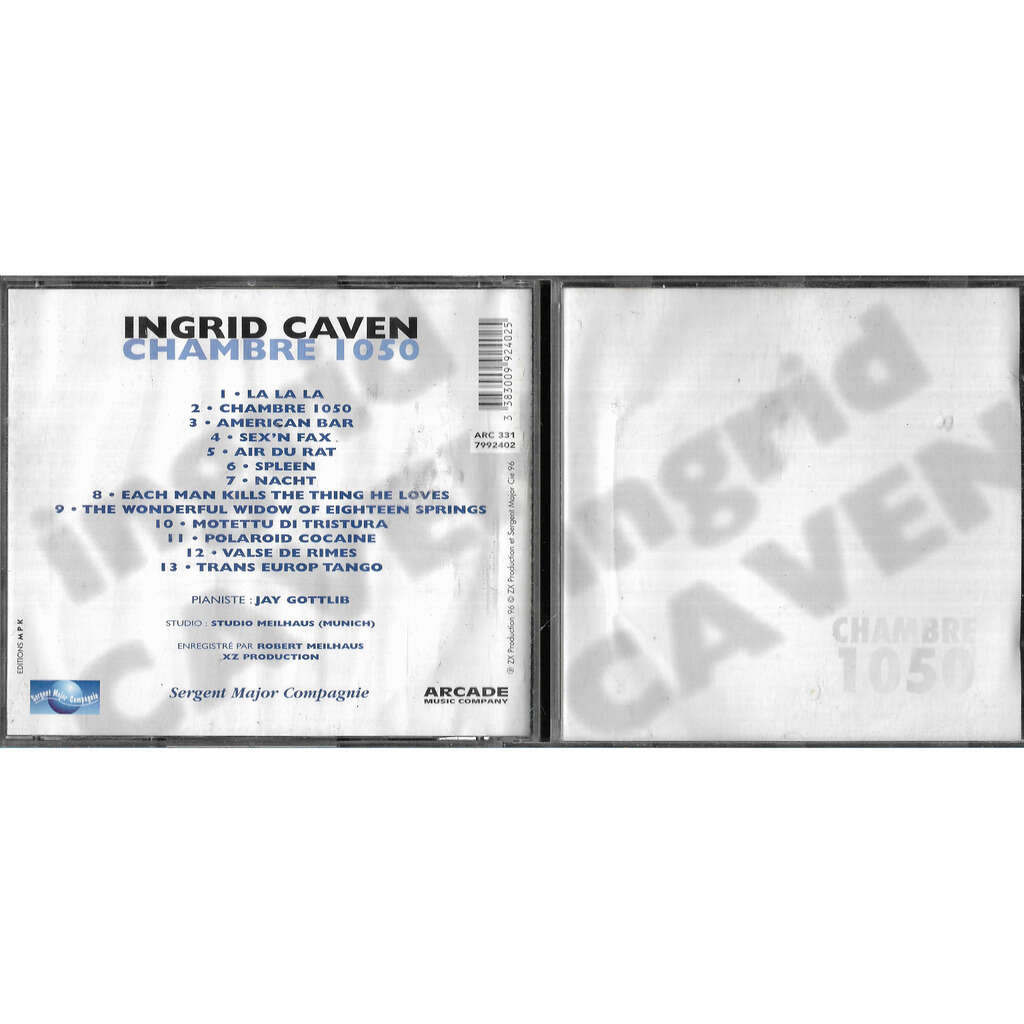 Ingrid Caven Chambre 1050