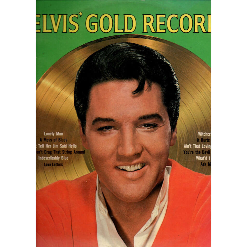 Elvis Presley Elvis' Gold Records - Volume 4 By Elvis Presley, LP ...