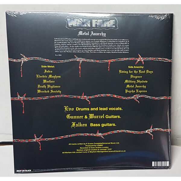  Warfare  -  metal anarchy 