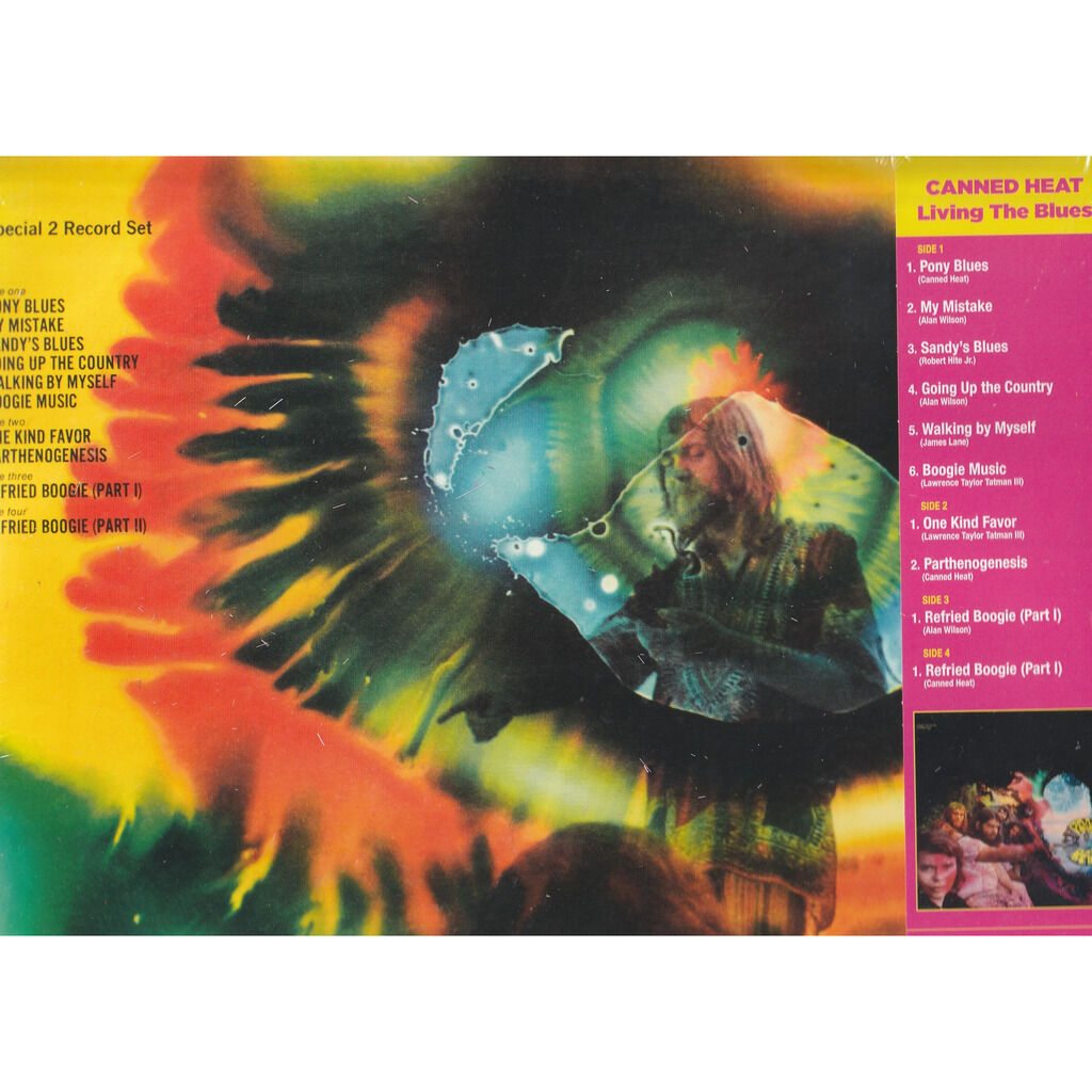 Living the blues rsd de Canned Heat, Double 33T Gatefold chez