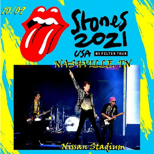 Live in nashville, tn 2021 october 9th limited 2 cd by The Rolling