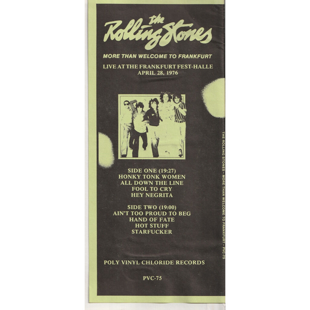  the rolling stones  -  more than welcome to frankfurt 