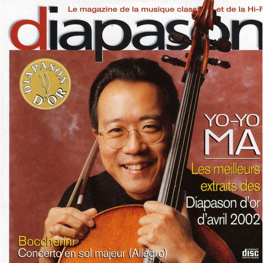 Diapason D'or N°491 Avril 2002 yo-yo ma yo-yo ma