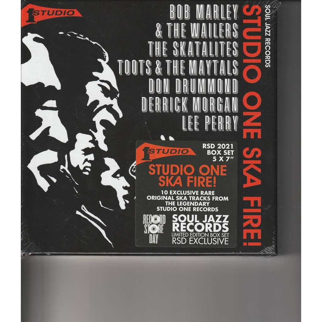  bob marley & the wailers skatalites lee perry  -  studio one ska fire 