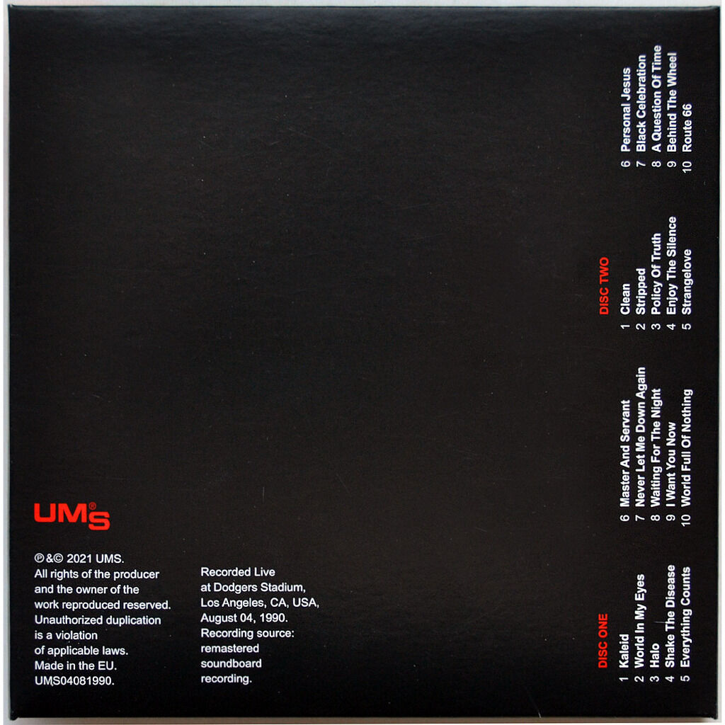 World violation tour live in la dodgers stadium soundboard 2cd set by