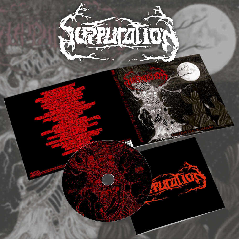 SUPPURATION ecclesiastical blasphemy, CD + BONUS for sale on ...