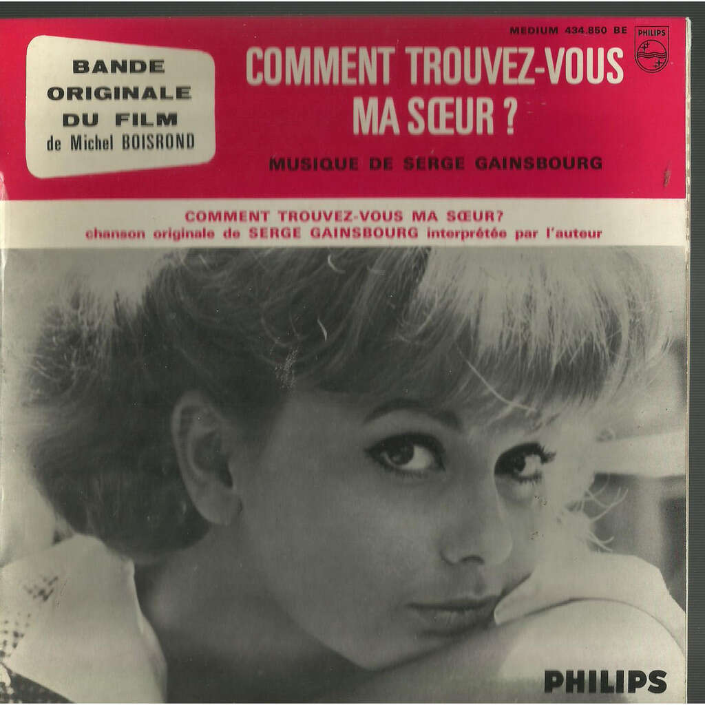  comment trouvez vous ma soeur 