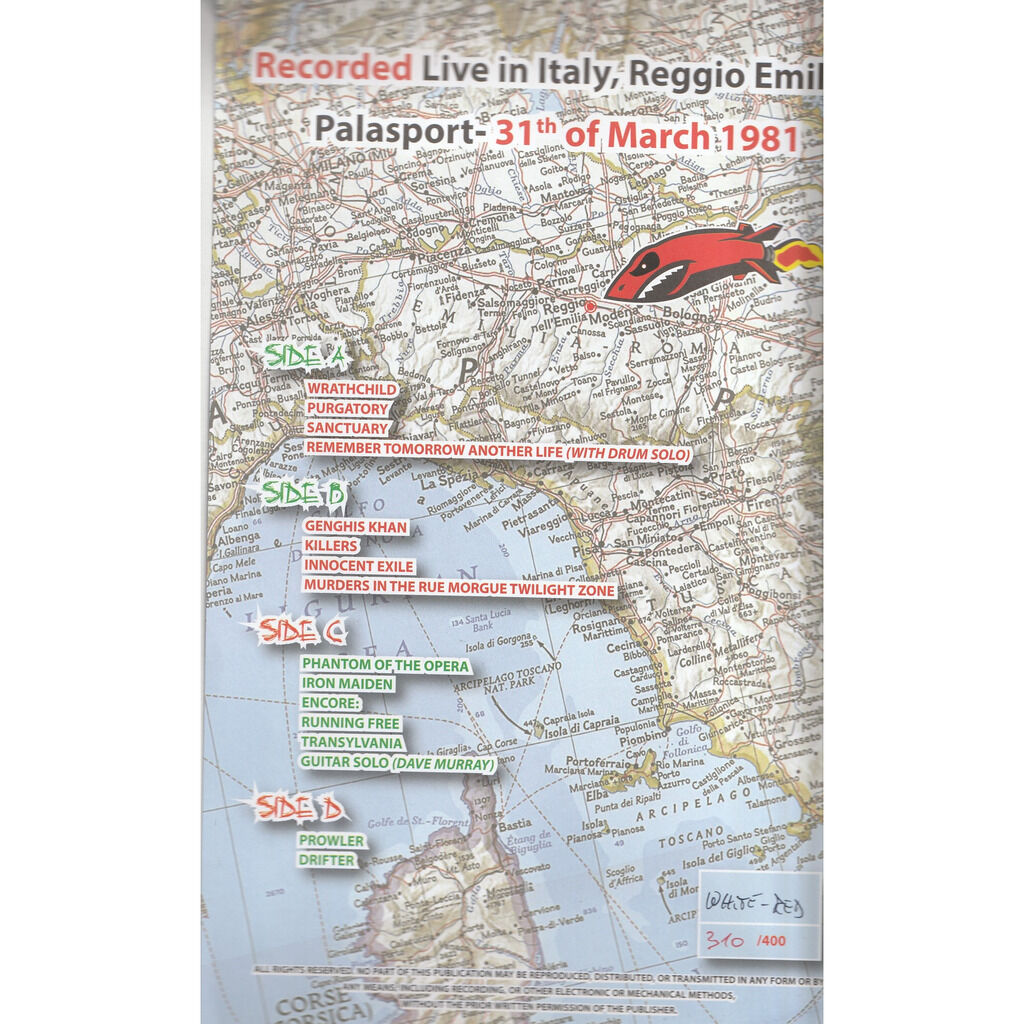  iron maiden  -  italian flag killers city 