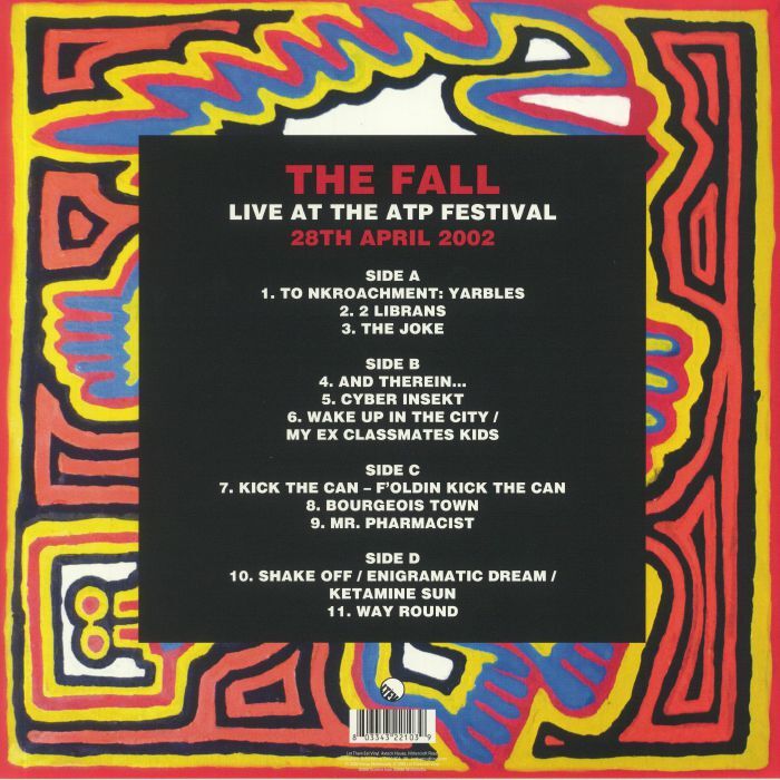  The Fall  -  live at the atp festival - 28th april 2002 