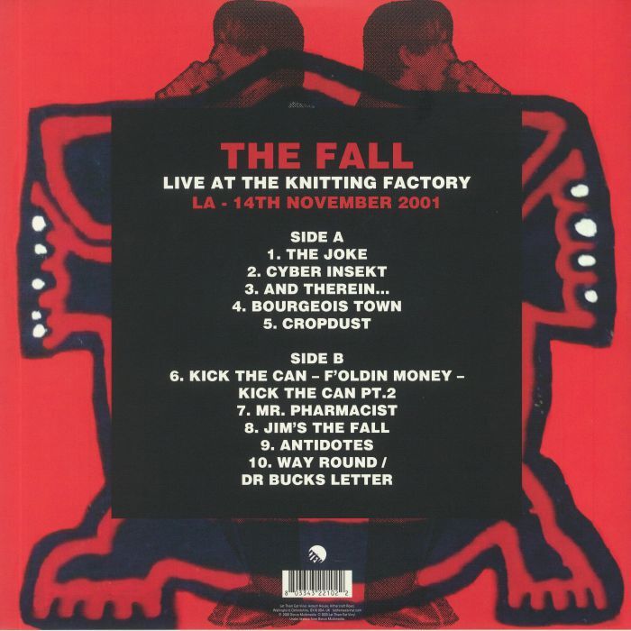  The Fall  -  live at the knitting factory la - 14th november 2001 