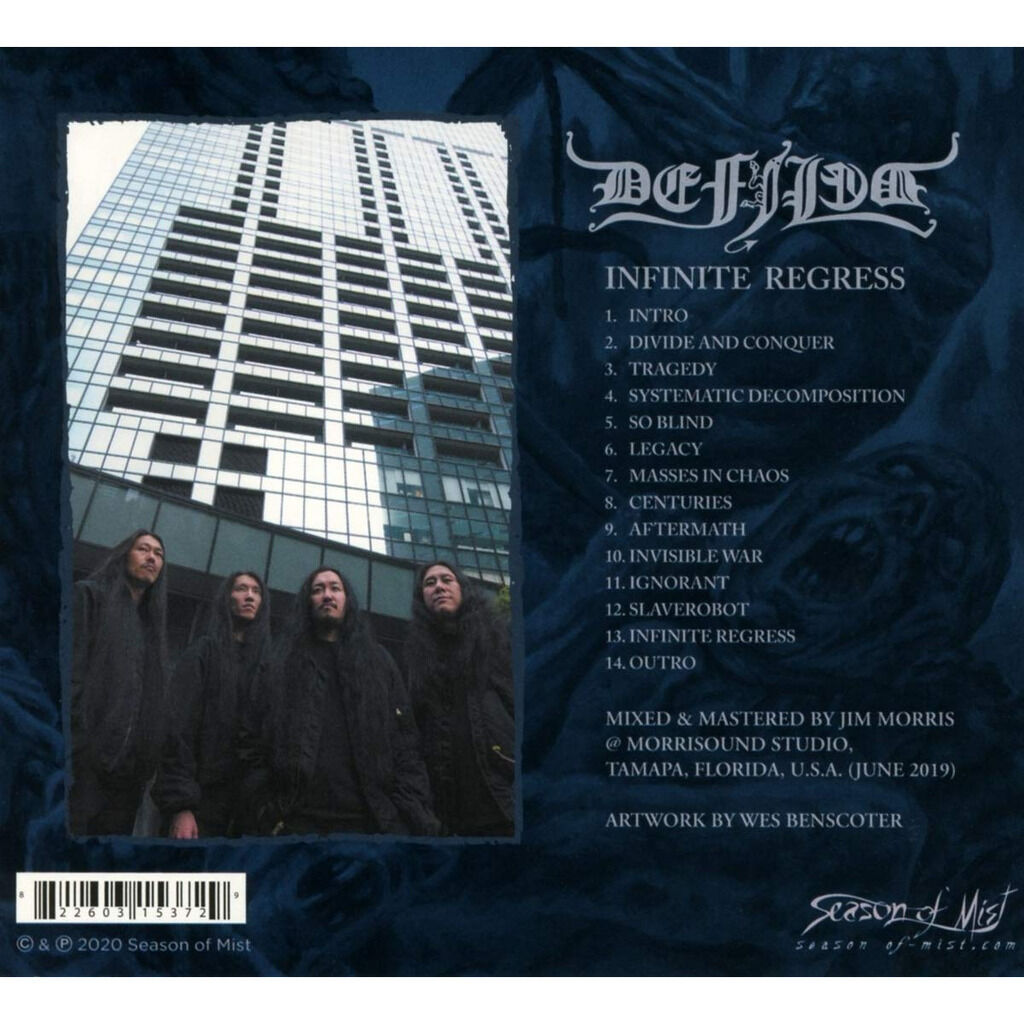  Defiled  -  infinite regress 