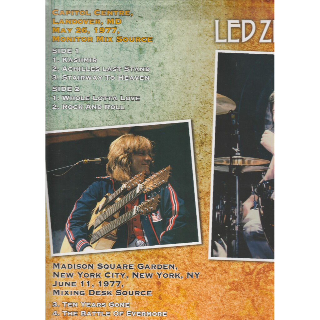  led zeppelin  -  strange tales from the road 