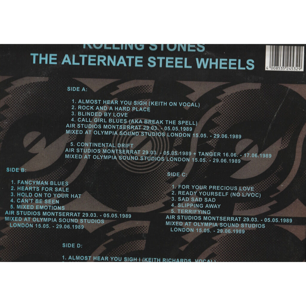  the rolling stones  -  the alternate steel wheels 