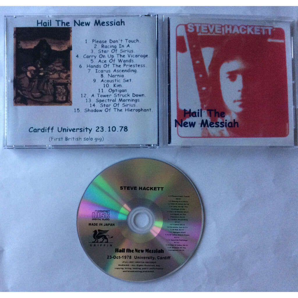 steve hackett CARDIFF UNIVERSITY 1978