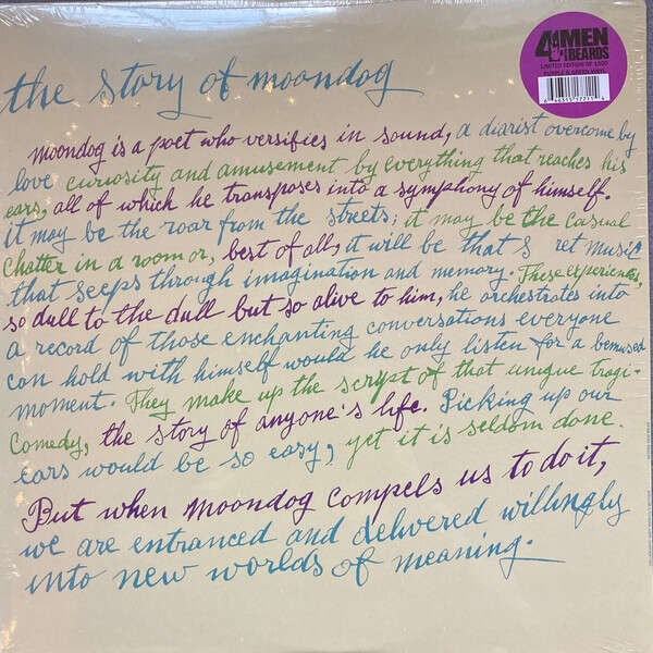 The story of moondog by Moondog, LP with flaming Ref119078725