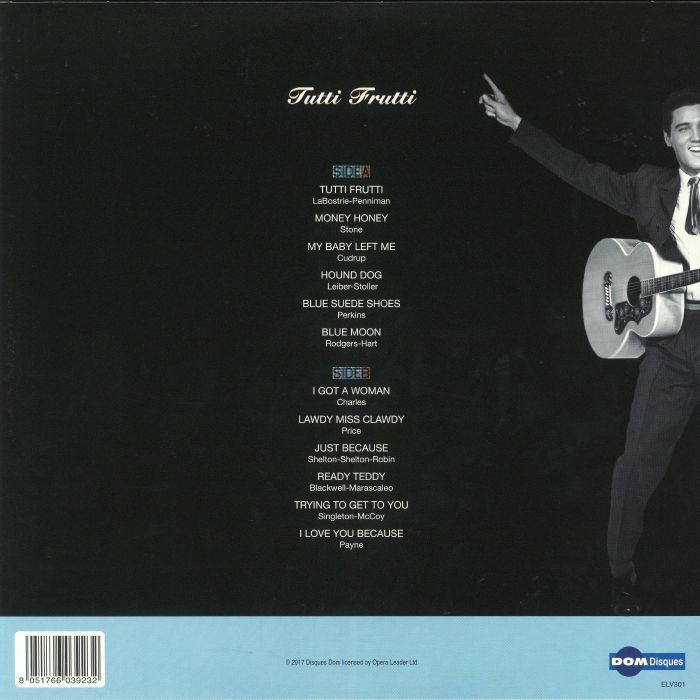  Elvis Presley  -  tutti frutti 