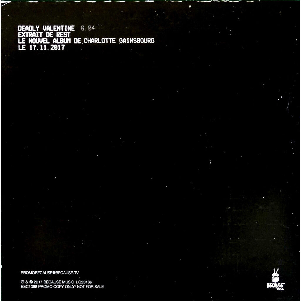  CHARLOTTE GAINSBOURG  -  deadly valentine 