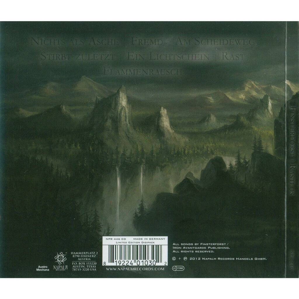  Finsterforst  -  rastlos 