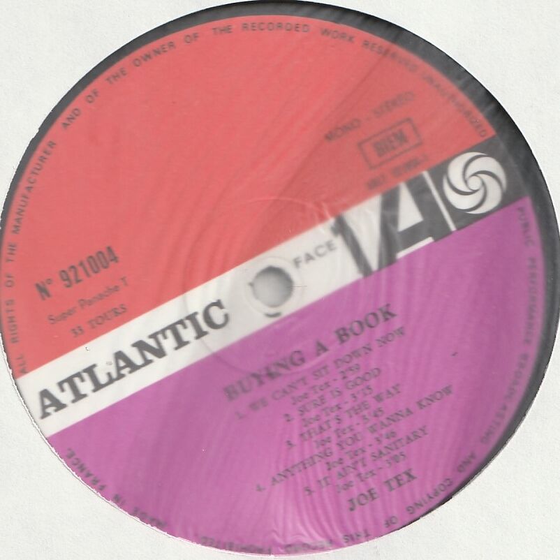  joe tex  -  buying a book 