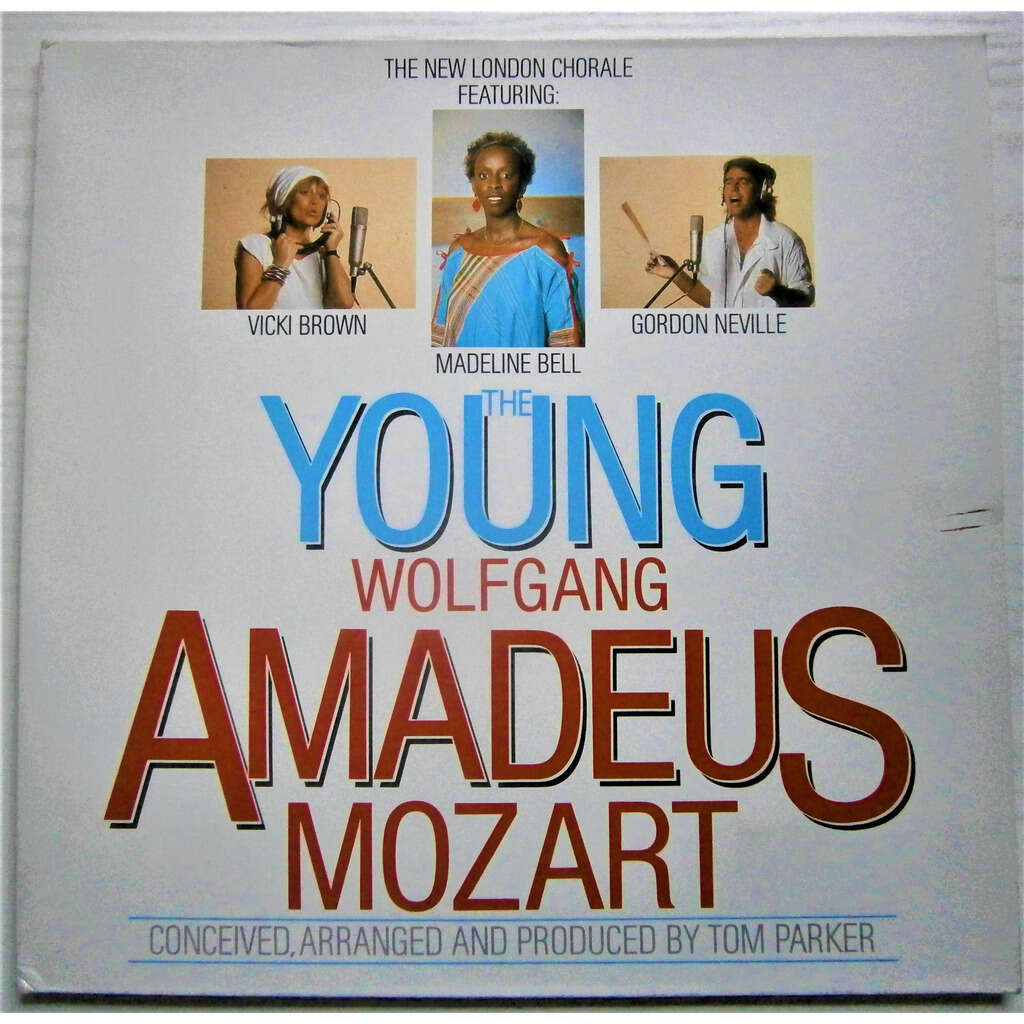The young wolfgang amadeus mozart by New London Chorale, LP Gatefold