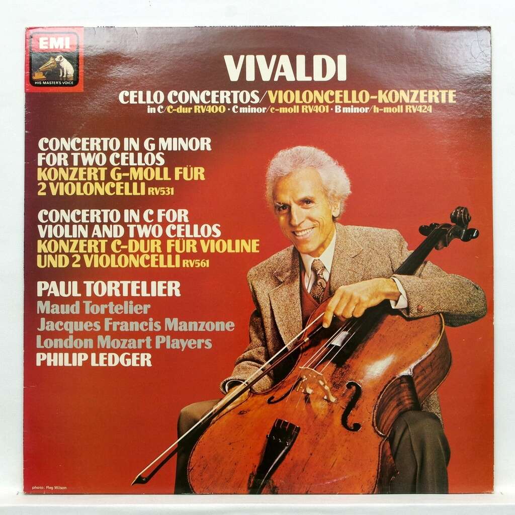 Vivaldi cello concertos / concerto for 2 cellos / concerto for violin